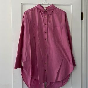 Free People Overshirt with Back Tie